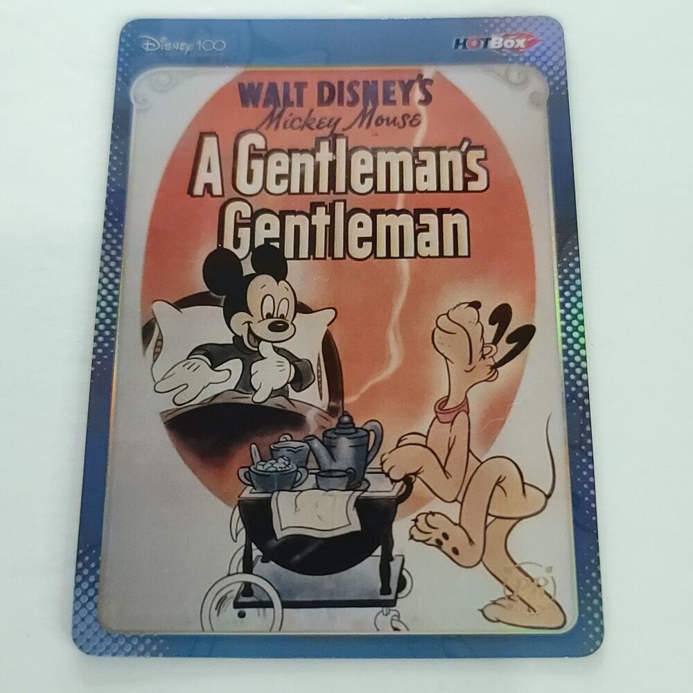 Gentleman KAKAWOW Disney 100 Hot Box Mickey Mouse Poster PR Holo HDM-HB-45